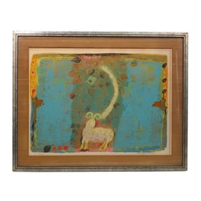 Shraga Weil Color Serigraph "Ram"