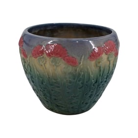 Weller Eocean Pink Thistle Jardiniere