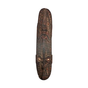 Carved Wood Spirit Mask Middle Sepik, Papua NG
