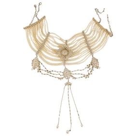 Vintage Victorian Style Chandelier Necklace