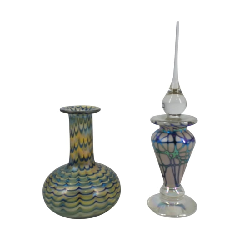 Correia, Abelman Art Glass Vase & Perfume (1 of 4)