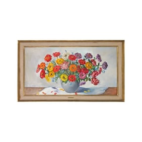 Margit Pruser (Born 1902) oil on canvas