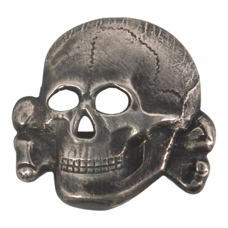 German WWII SS Totenkopf Badge (1 of 3)