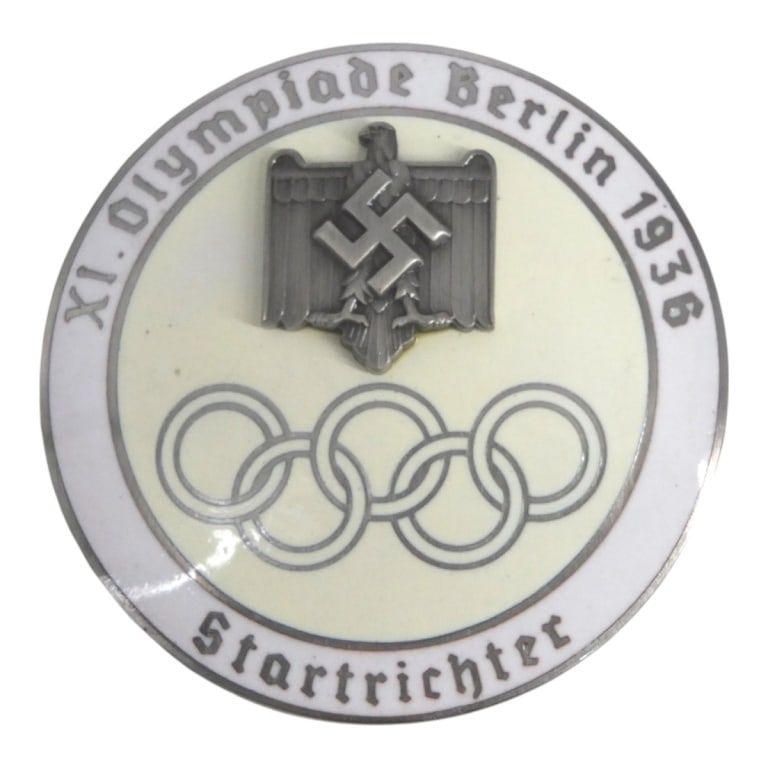 German WWII 1936 Berlin Summer Olympics Badge (1 of 3)