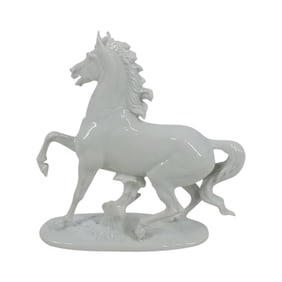 Rosenthal White Porcelain Horse Figurine