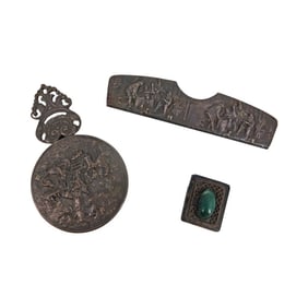 3 Piece Assorted Silver Lot