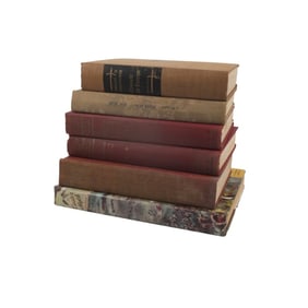 Collection of 7 Antique Hardcover Books