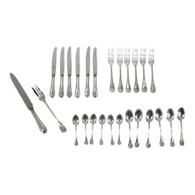 Christofle "Rubans" Silverplate Flatware