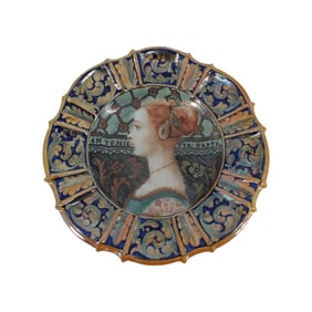 Large Italian Majolica Charger