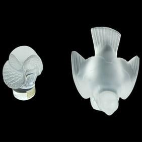 Grouping of Lalique Crystal Figurines