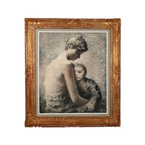 Vintage AAA Print James Chapin Mother & Child