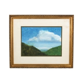 Attr: Jean Isy de Botton Watercolor "Landscape"