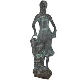 20th C. Neoclassical Style Bronze Sculpture