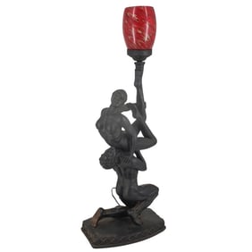 Vintage Art Deco Style Lamp