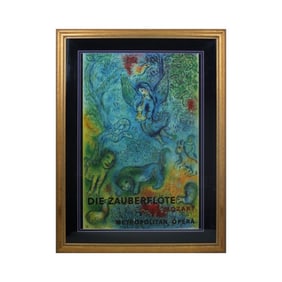 After: Marc Chagall Poster Lithograph "Magic Flute
