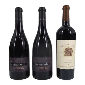 Penner-Ash Pinot Noir, Freemark Abbey Merlot
