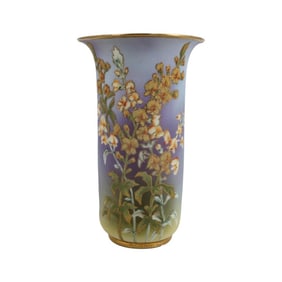 Japanese Kinran Nippon Porcelain Vase