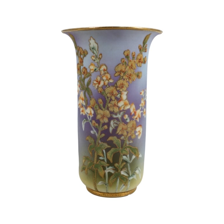 Japanese Kinran Nippon Porcelain Vase (1 of 8)