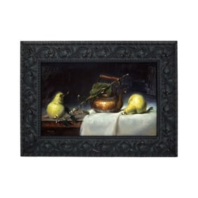Stacy Barter (20/21st C) Oil on Board "Still Life"