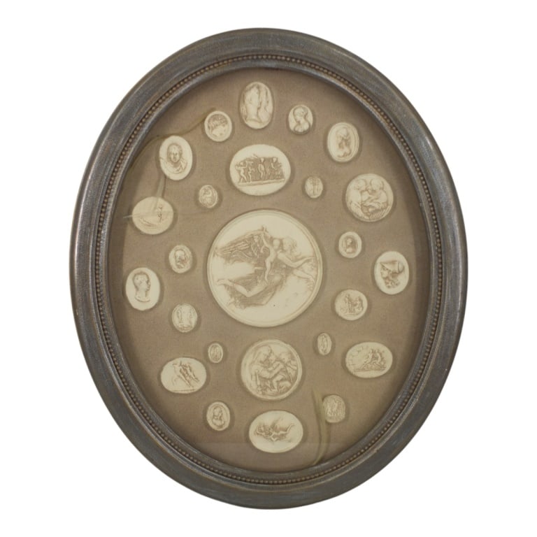 Framed "Grand Tour" Style Intaglio Collection (1 of 6)
