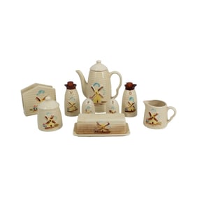 Vintage Japanese Ceramic Tea Set