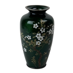 Antique Japanese Cloisonne Vase