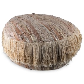 Vintage Ottoman w/ Tassels