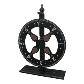 Vintage Wooden Game Wheel