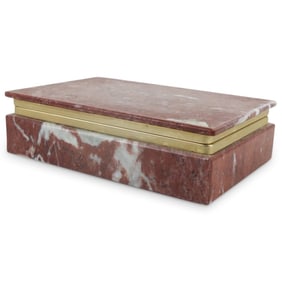 Vintage Marble Hinged Box