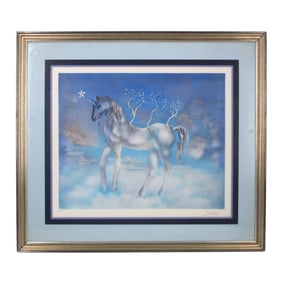 Salvador Dali Lithograph "Cheval Allegre"