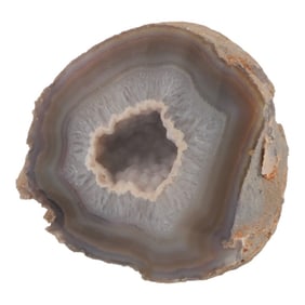 Polished Natural Agate Geode Specimen