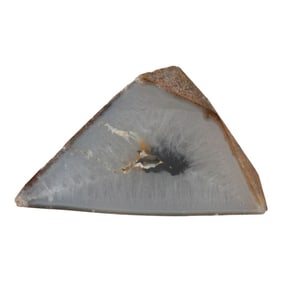 Natural Polyhedral Agate Geode Specimen