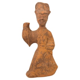 Chinese Han Dynasty Pottery Figure "Female Dancer"
