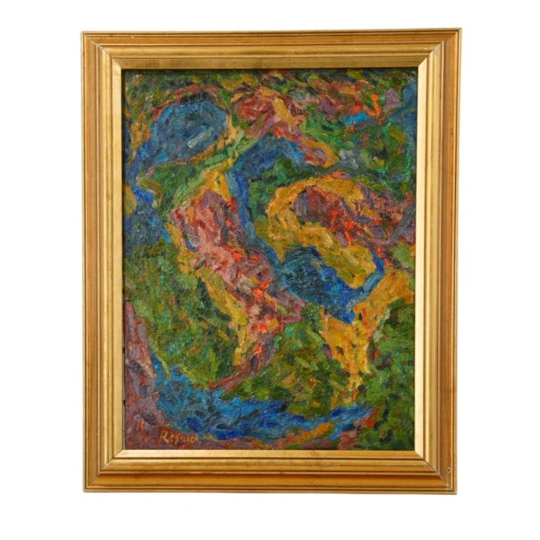 Attrib Milton Resnick (1917-2004) (1 of 3)