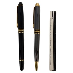 2 Vintage Montblanc Meisterstuck Ballpoint Pens