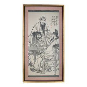 Chinese Ink Painting Romance of the Three Kingdoms