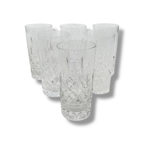 6 Waterford "Lismore" Highball Glasses
