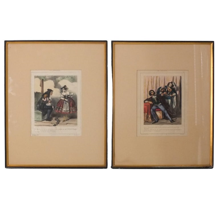 Paul Gavarni, French (1804 - 1866) (1 of 5)