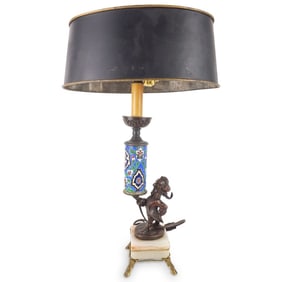 Antique Gorham Bronze Sculpture / Lamp