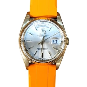 Rolex Presidential Day Date Stainless Steel Watch