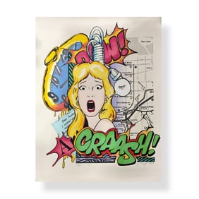 John Crash Matos Lithograph "Dear Prudence"