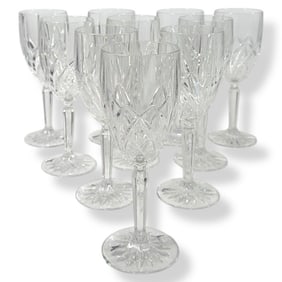 10 Marquis by Waterford Brookside Wine Glasses
