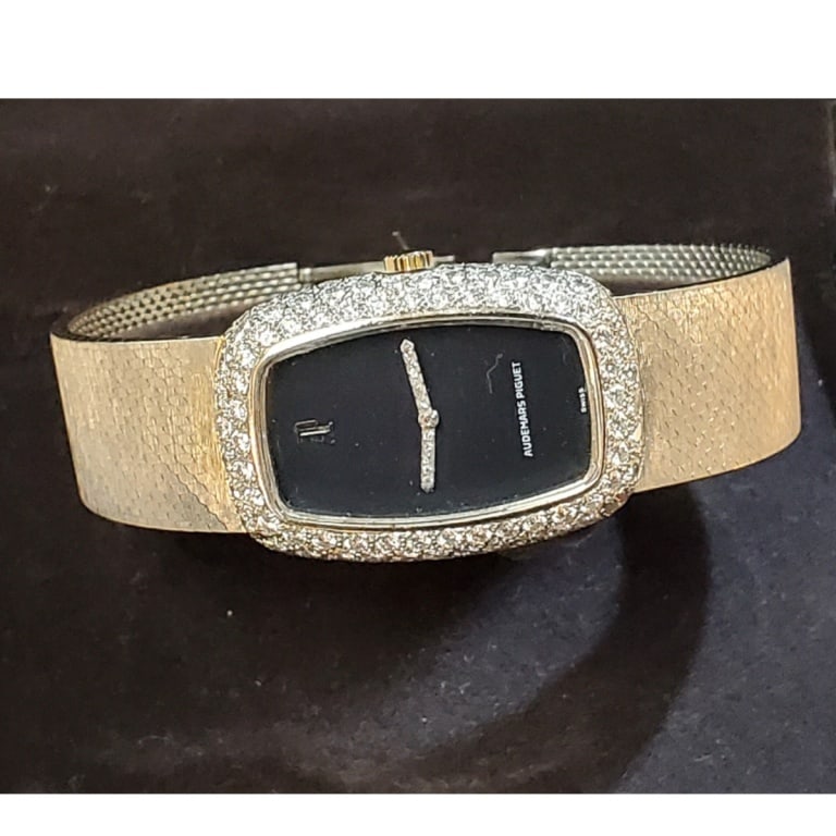 Ladies Audemars Piguet 18K & Diamond Watch (1 of 10)