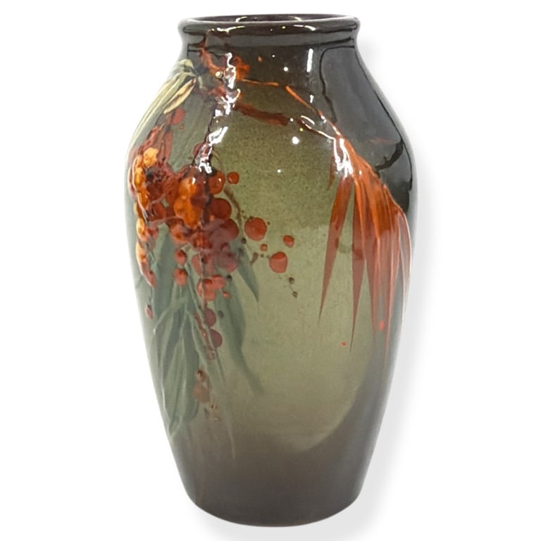 Antique Weller Style Art Pottery Vase (1 of 2)