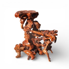 Large Chinese Root Table Base