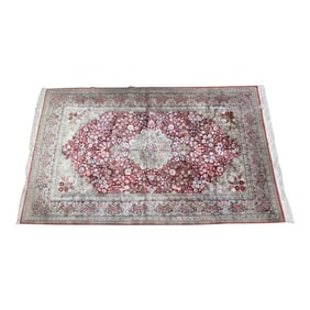 Vintage Silk Kermin Rug