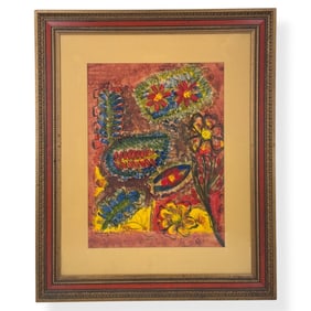 Dorothy Burns Acrylic on Canvas "Tahiti"