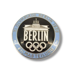 German WWII 1936 Berlin Summer Olympics Badge