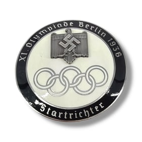 German WWII 1936 Berlin Summer Olympics Badge