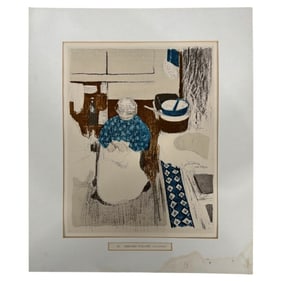 Edouard Vuillard Lithograph "La Cuisiniere"